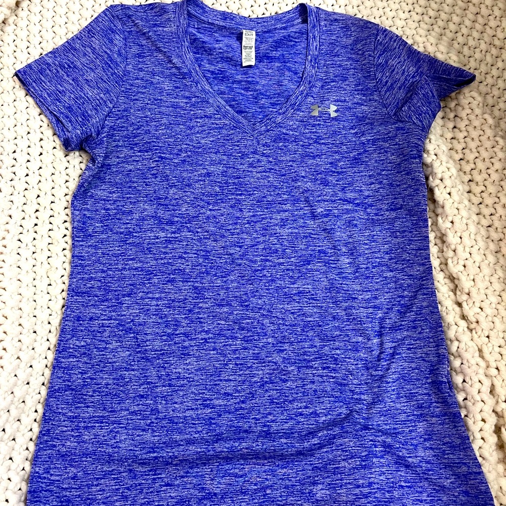 Under Armour purple tee